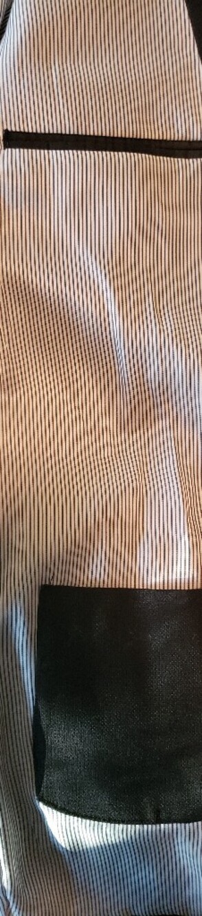 Stafford Men's Black Single-Breasted Sport Coat - Picture 5 of 6